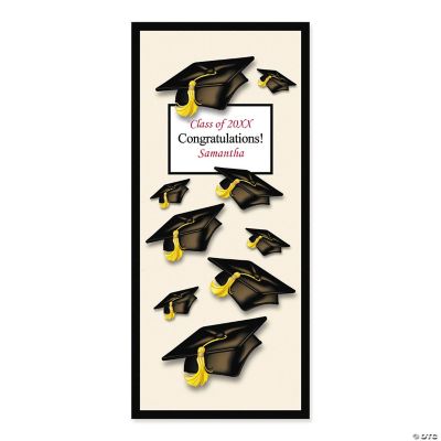 Personalized Mortarboard Door Cover