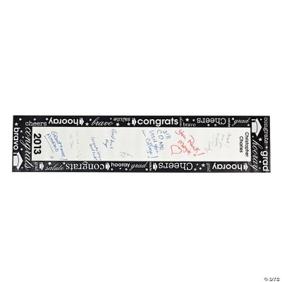 Personalized Autograph Graduation Locker Banner