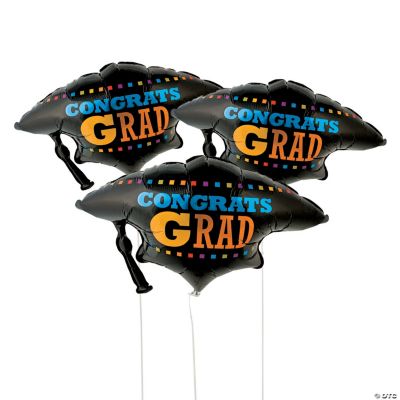 “Congrats Grad” Mylar Balloons