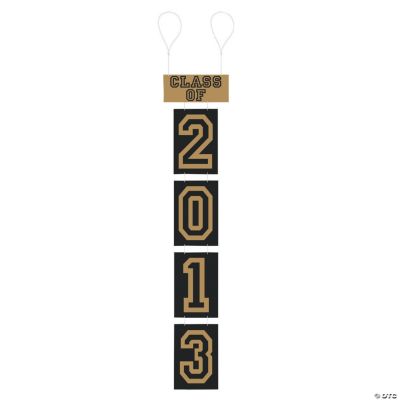 “Class Of 2013” Hanging Numbers