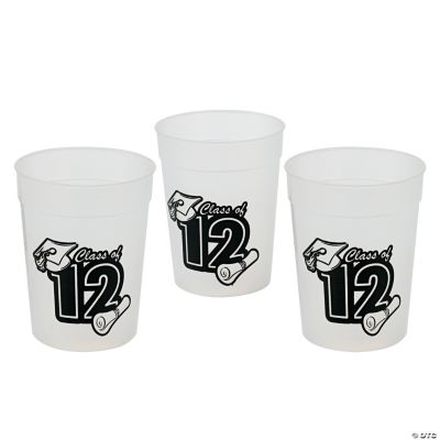Glow-In-The-Dark “Class Of 2012” Graduation Cups