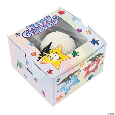 Elementary Graduation Cupcake Boxes
