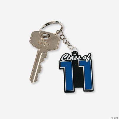 “Class Of 11” Blue Key Chains