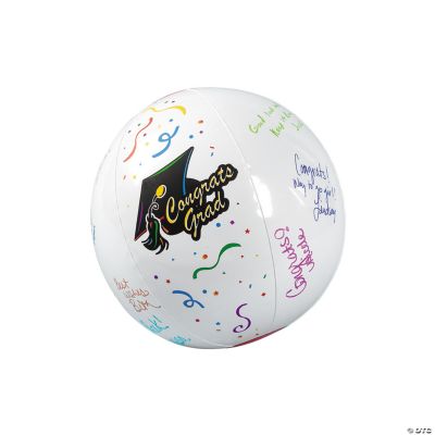 Inflatable Autograph Graduation Beach Balls