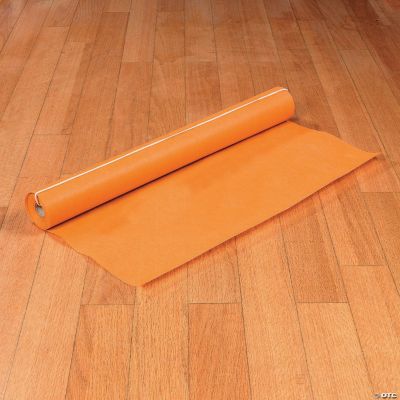 Personalized Orange Graduation Aisle Runner