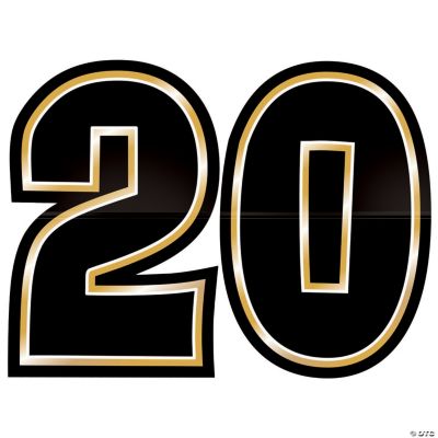 Large “20” Stand-Up