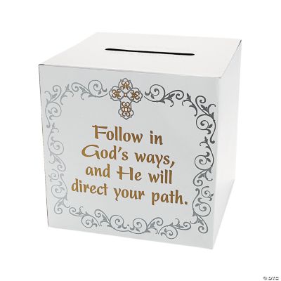 Inspirational Graduation Card Box