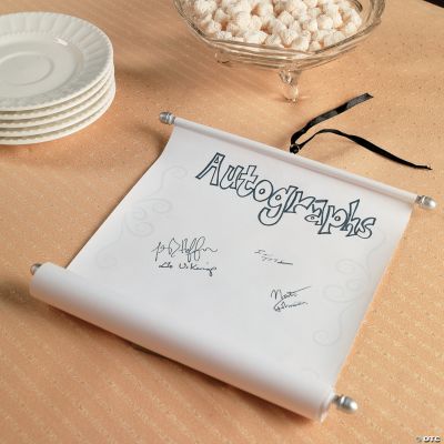 Autograph Scroll