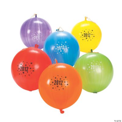 Latex Class Of “2012” Punch Balls