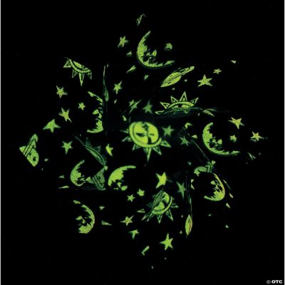 Glow-In-The-Dark Celestial Pinwheels