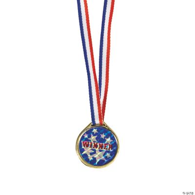 Goldtone Laser “Winner” Medals