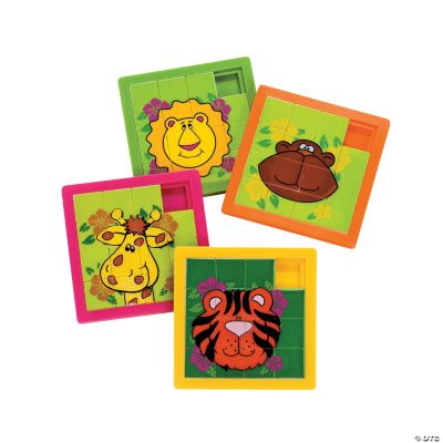 Zoo Animal Slide Puzzles