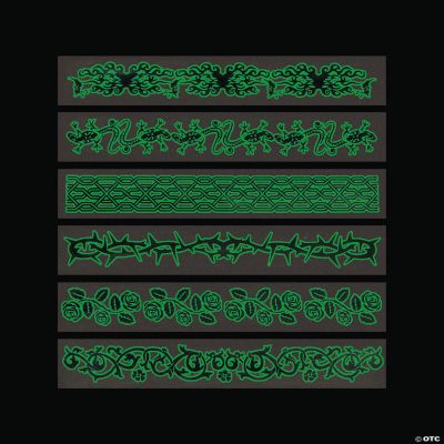 Glow-In-The-Dark Wrist Tattoos
