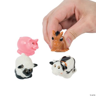 Farm Animals With Putty Eyes