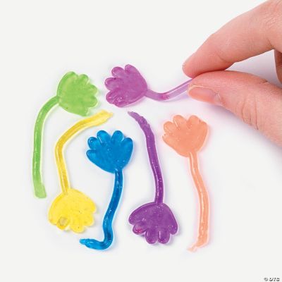 72 Glitter Mini Sticky Hands