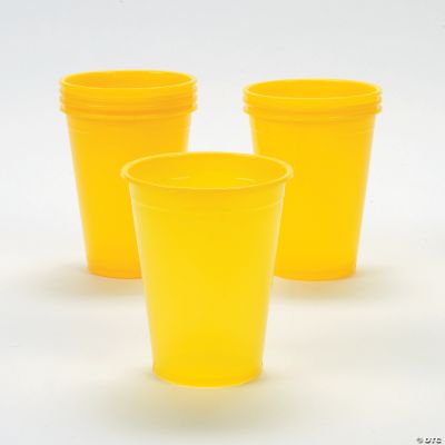 Yellow Party Cups