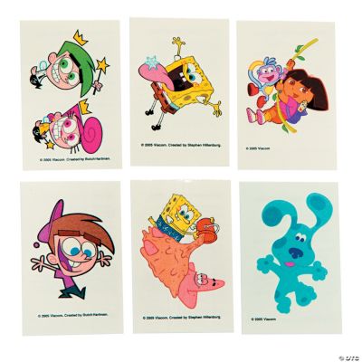 Nickelodeon™ Assorted Tattoos