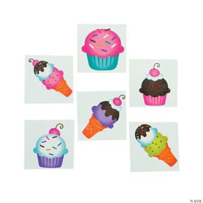 Sweet Treats Glitter Tattoos