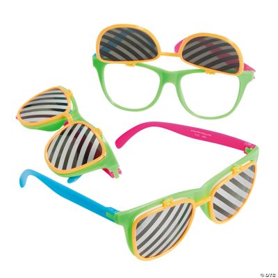 Two-Tone Flip Lens Kiddie Sunglasses