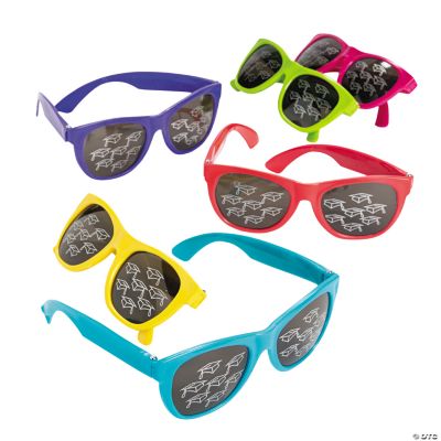 Mirrored Mortarboard Sunglasses