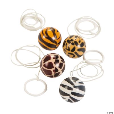 Animal Print Return Balls