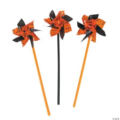 Plastic Halloween Pinwheels