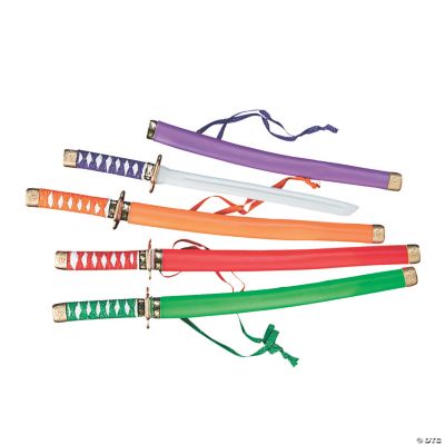 Plastic Samurai Swords