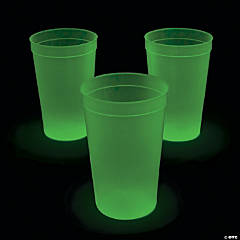 Extra Large Glow-In-The-Dark Cups