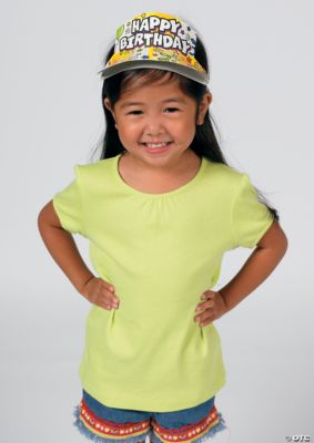 12 “Happy Birthday” Visors