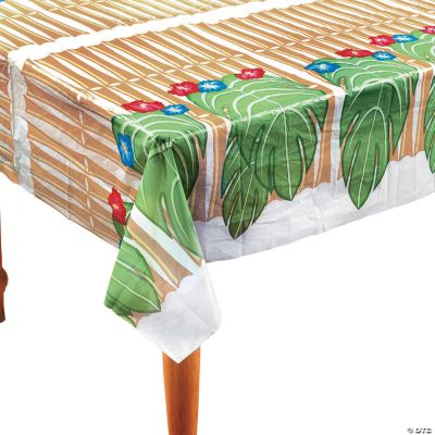 Bamboo & Palm Leaf Table Cover