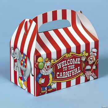 Big Top Treat Boxes