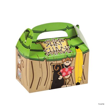 Beach Monkey Tropical Hut Treat Boxes