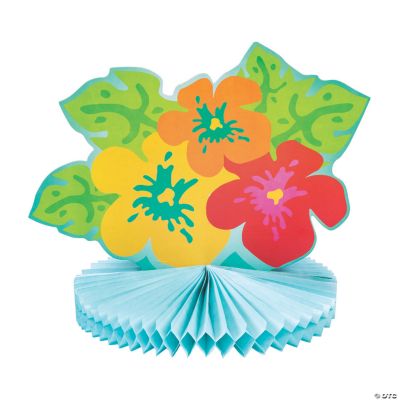Bright Hibiscus Centerpiece