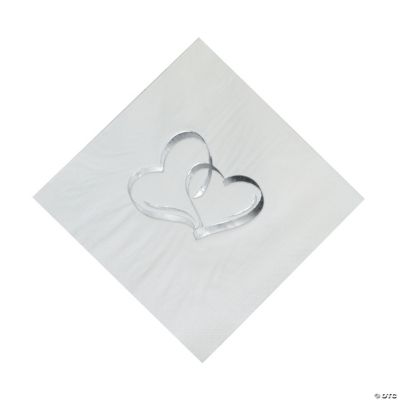 Two Hearts Luncheon Napkins
