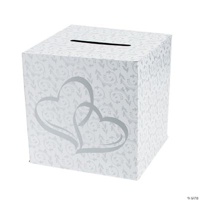 Two Hearts Wedding Card Box