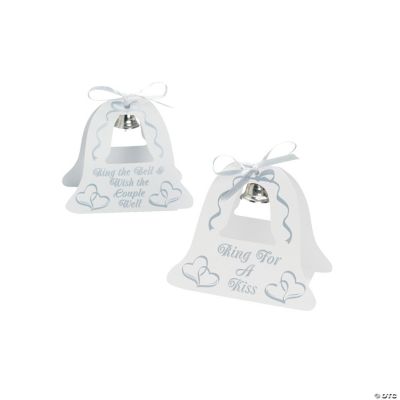 Silver Wedding Bell Tabletoppers