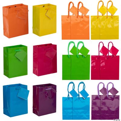 Small Neon Gift Bags