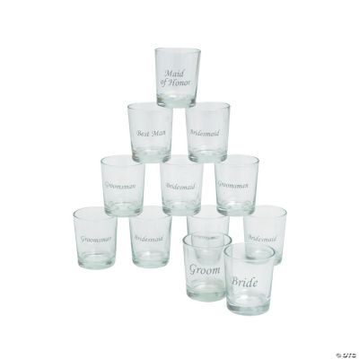 Wedding Party Shot Glasses
