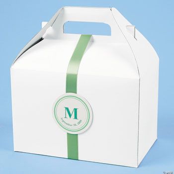 Green Ribbon with Sticker