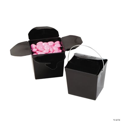 Black Takeout Boxes