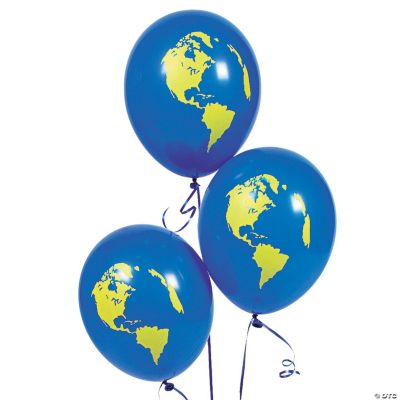 Latex Earth Balloons