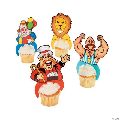 Big Top Character Cupcake Picks