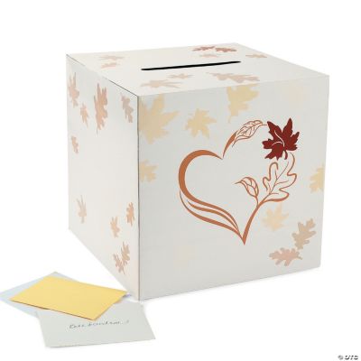 Fall Wedding Card Holder