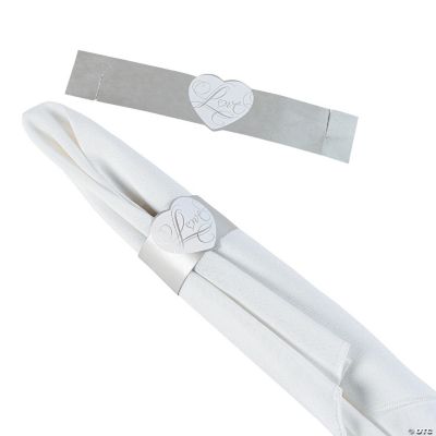 “Love” Wedding Napkin Rings