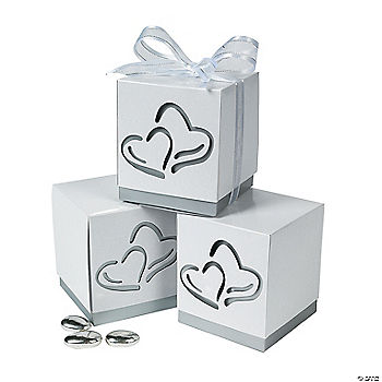 Wedding Party Favor Boxes on Love Wedding Favor Boxes  Paper Goody Bags   Boxes  Party Favor