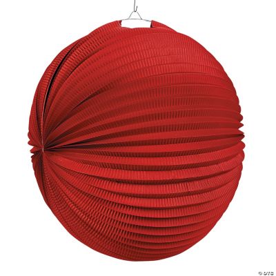 Large Party Lanterns - Red