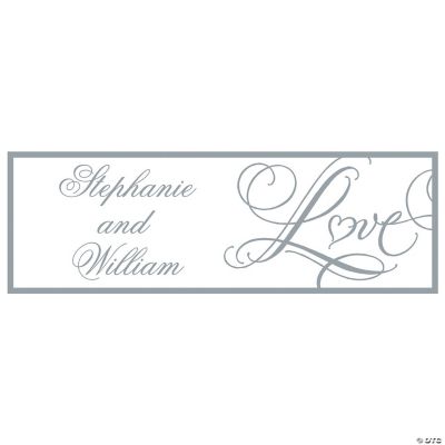 Personalized “Love” Wedding Banner - Small