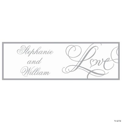 Personalized “Love” Wedding Banner - Medium