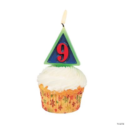 Number “9” Candle