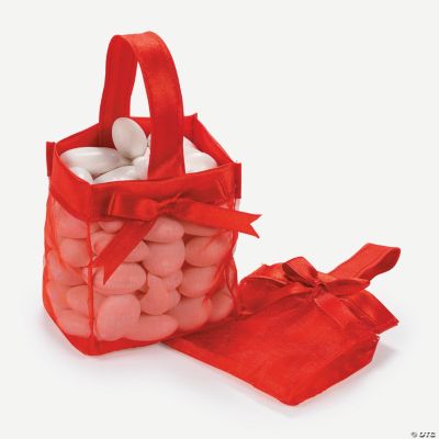 Mini Favor Baskets - Red